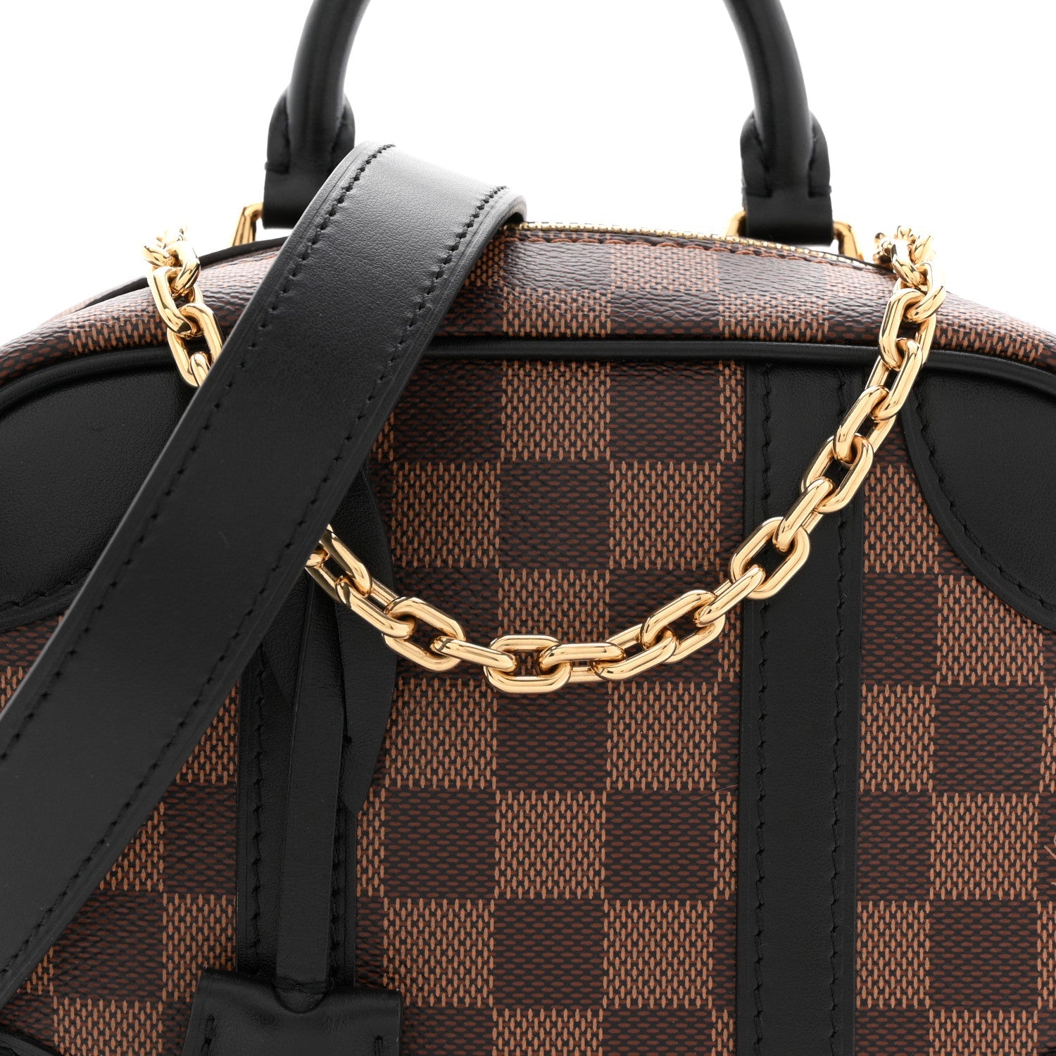 Louis Vuitton Damier Ebene Valisette Souple BB Black