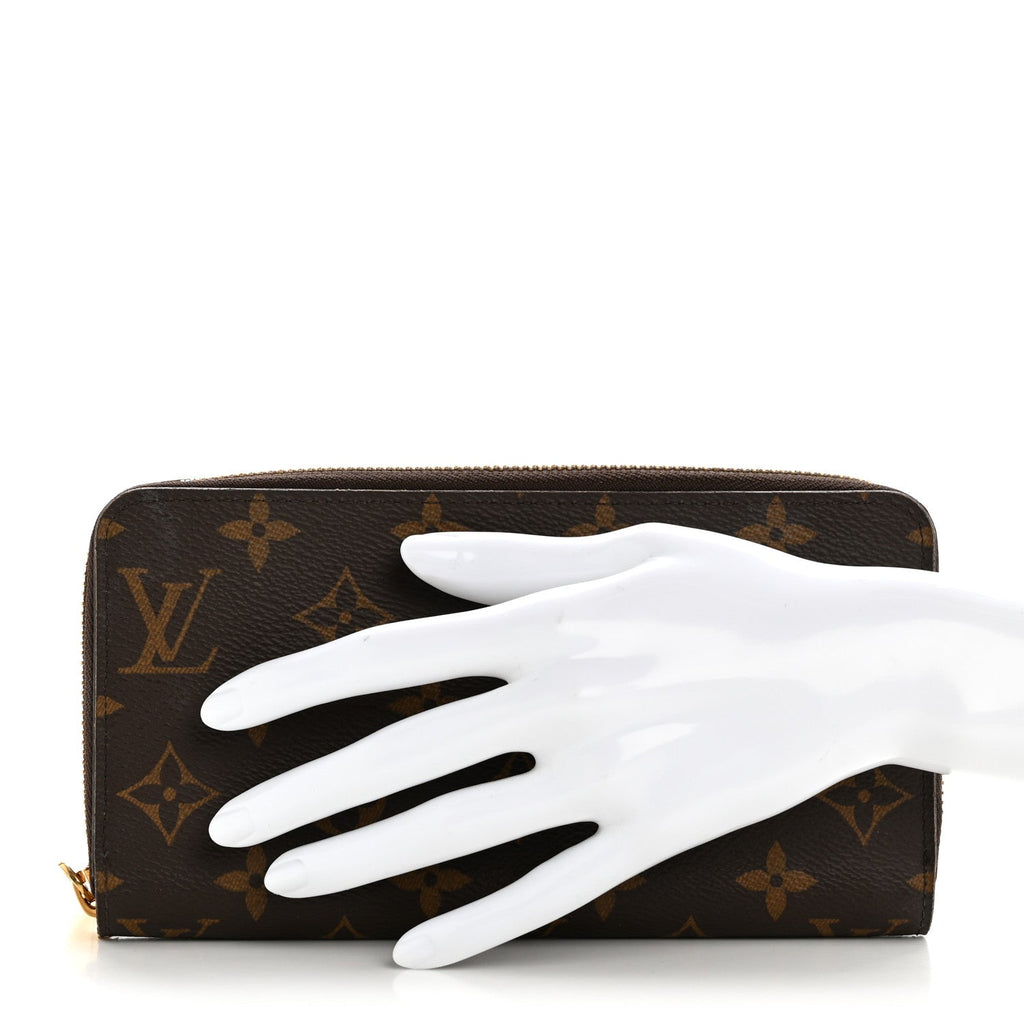 Louis Vuitton Monogram Zippy Wallet Rose Ballerine