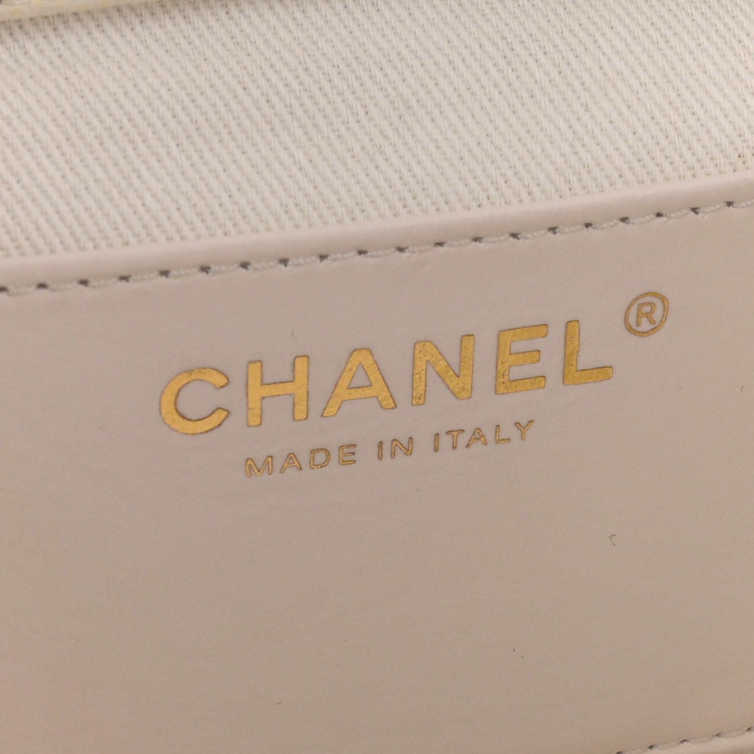 Chanel Caviar Quilted Mini Business Affinity Backpack White