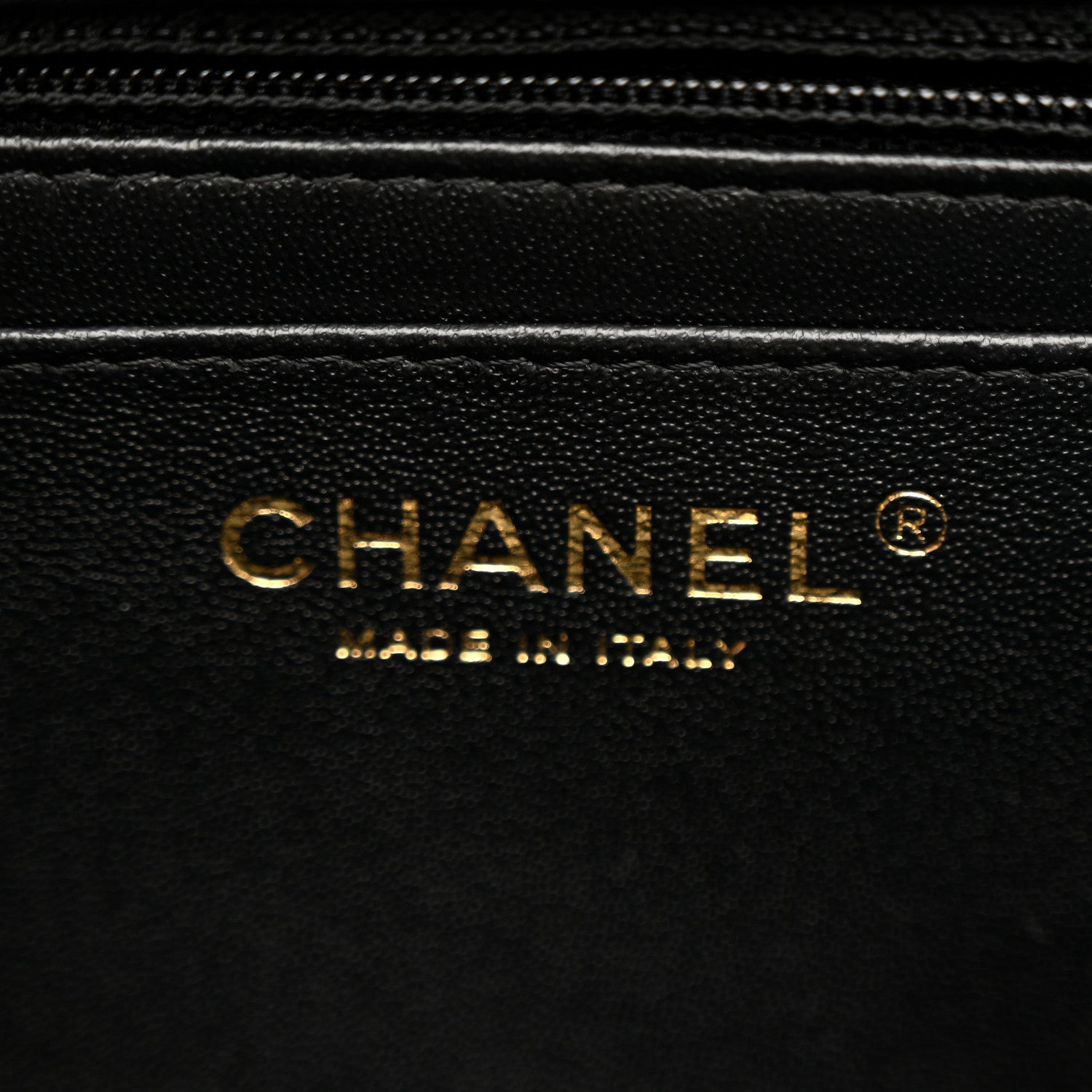 Chanel Lambskin Quilted Mini Square Flap Black