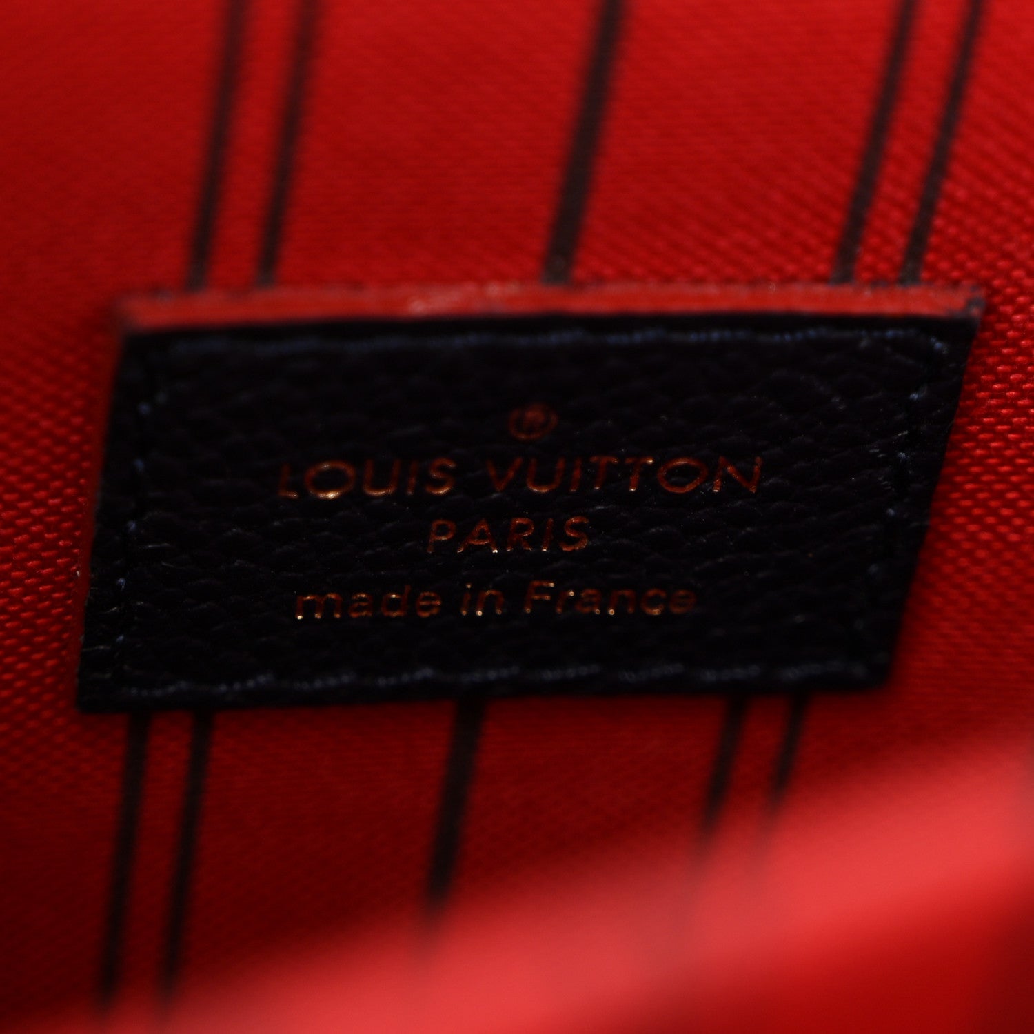 Louis Vuitton Empreinte Pochette Metis Marine Rouge