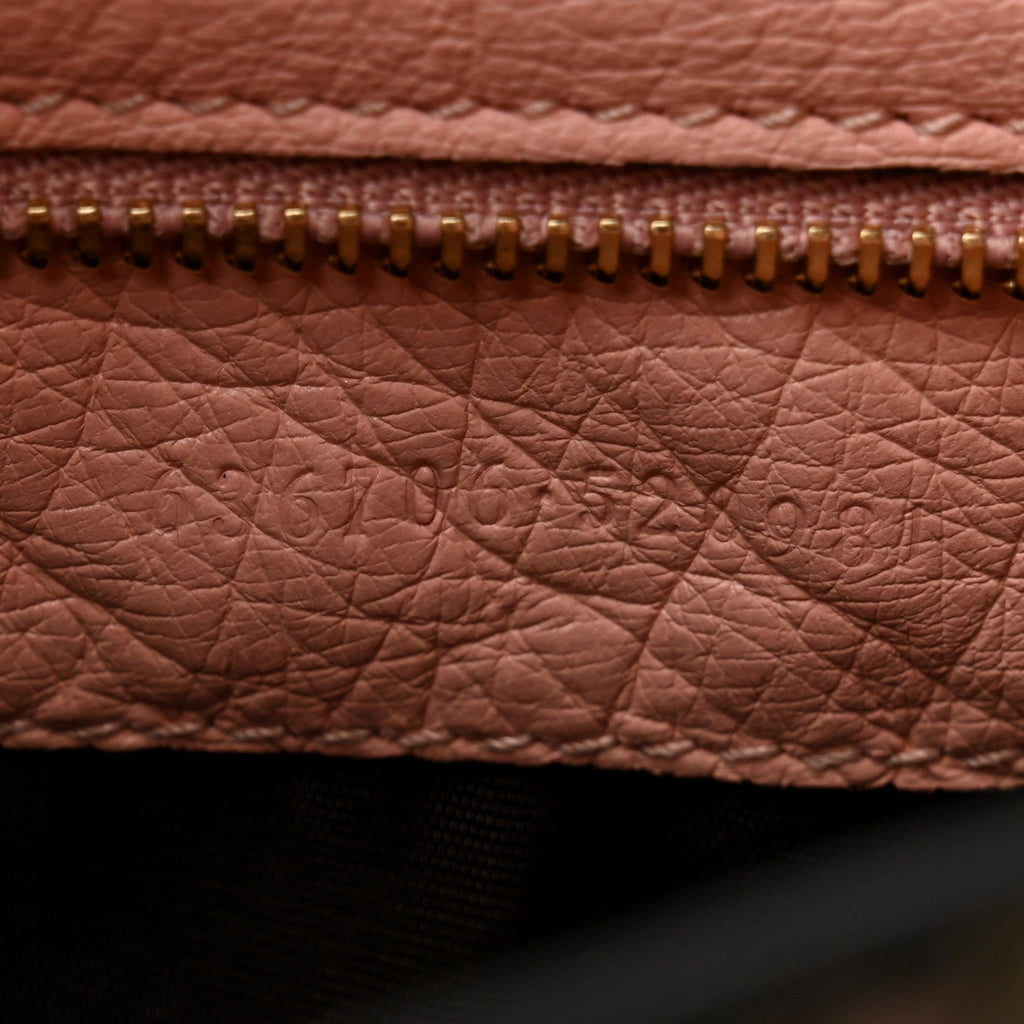 Gucci Snakeskin Ostrich Calfskin Small Jackie 1961 Hobo Pink Multicolor