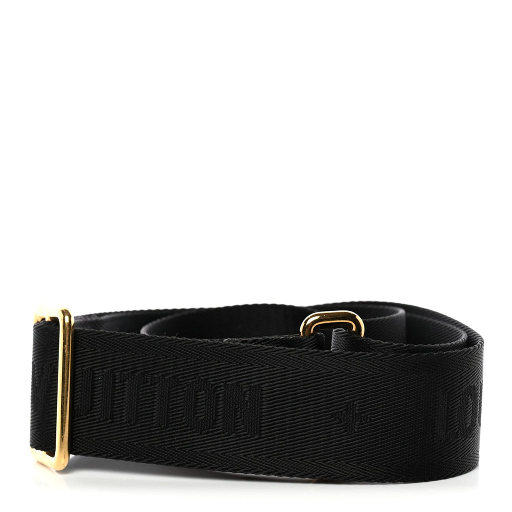 Louis Vuitton Monogram Multi Pochette Accessories Bandouliere Shoulder Strap Black