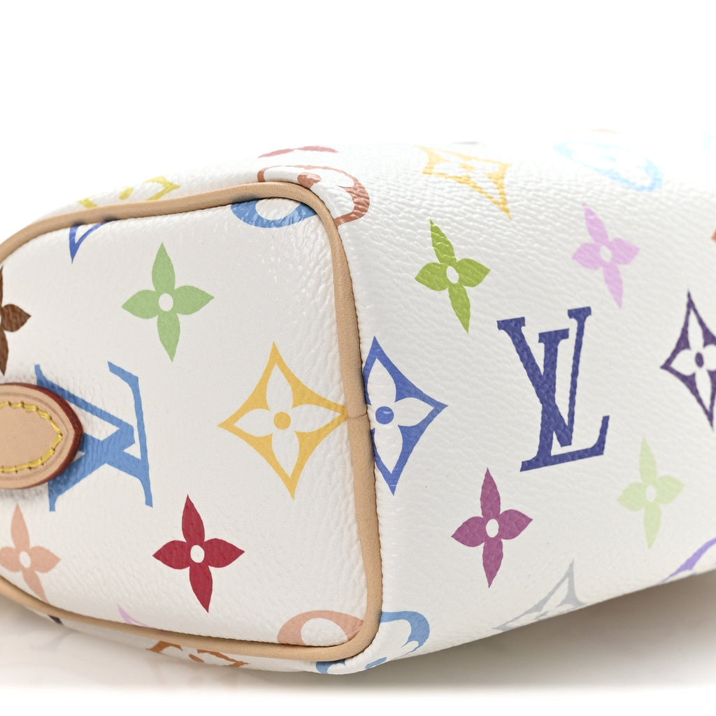 Louis Vuitton LV X TM Monogram Multicolor Nano Speedy White