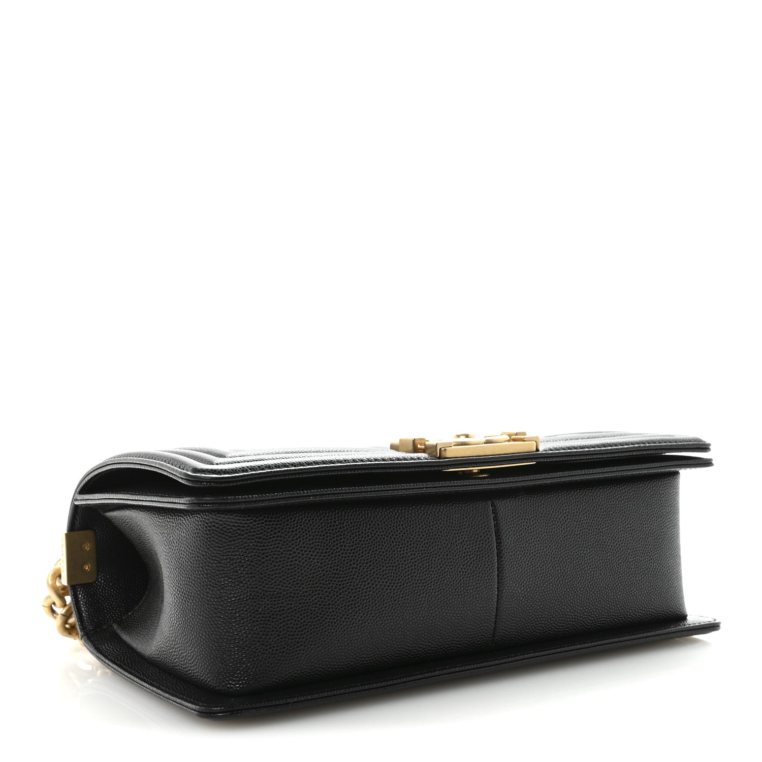 Chanel Caviar Quilted Medium Boy Flap Black