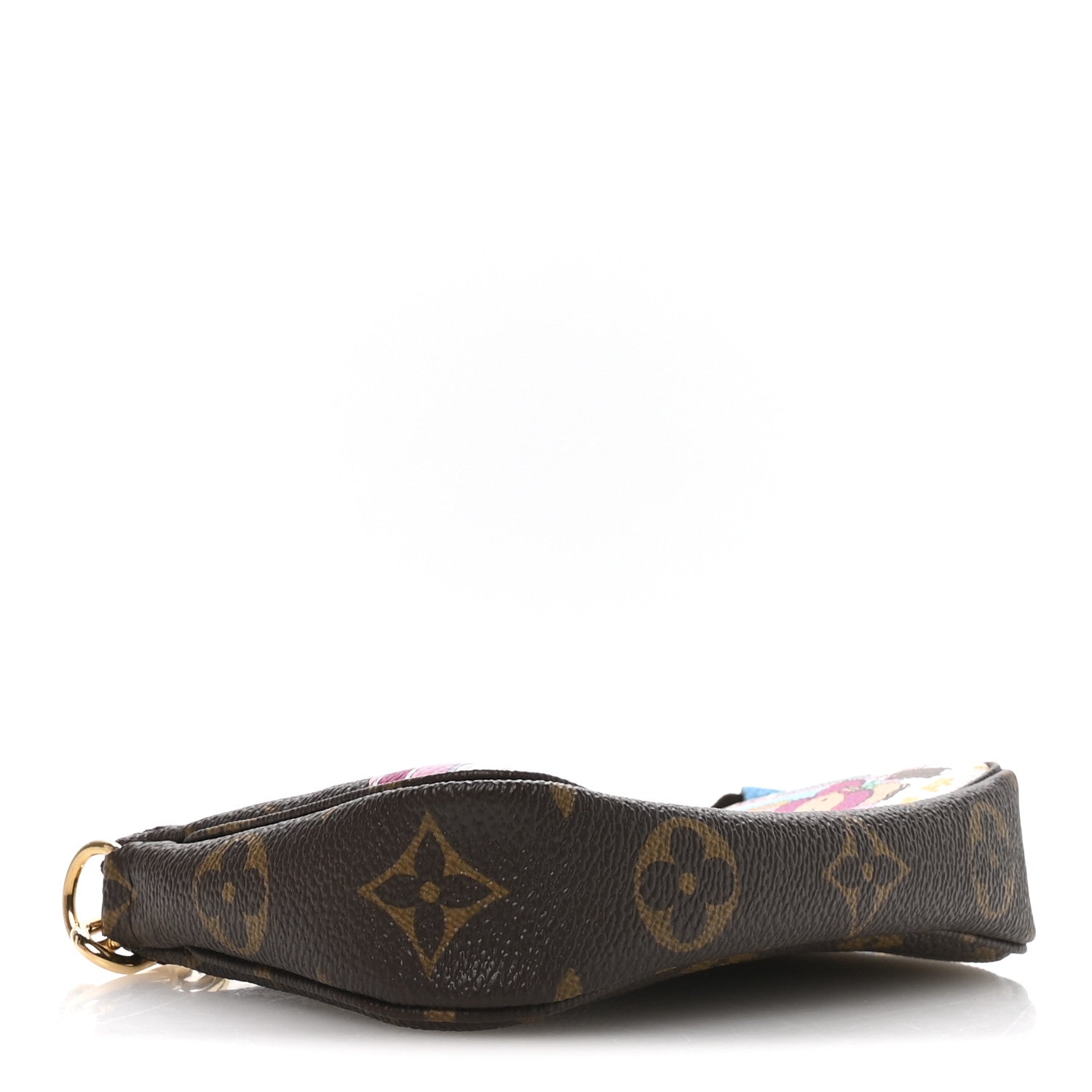 Louis Vuitton Monogram 2022 Christmas Animation Tokyo Mini Pochette Accessories Blue