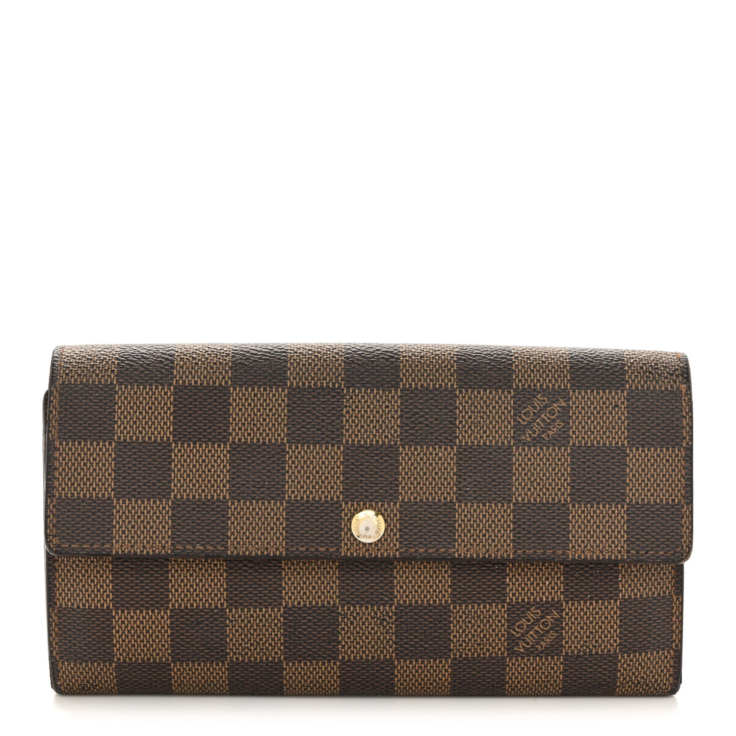 Louis Vuitton Damier Ebene Sarah Wallet