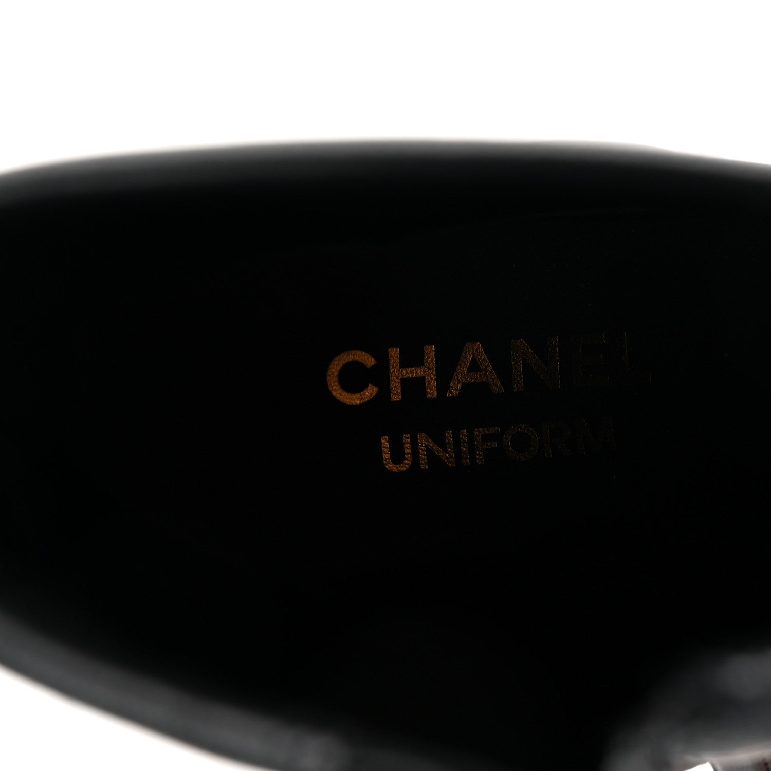 Chanel Stretch Lambskin Cap Toe CC Short Boots 37 Black
