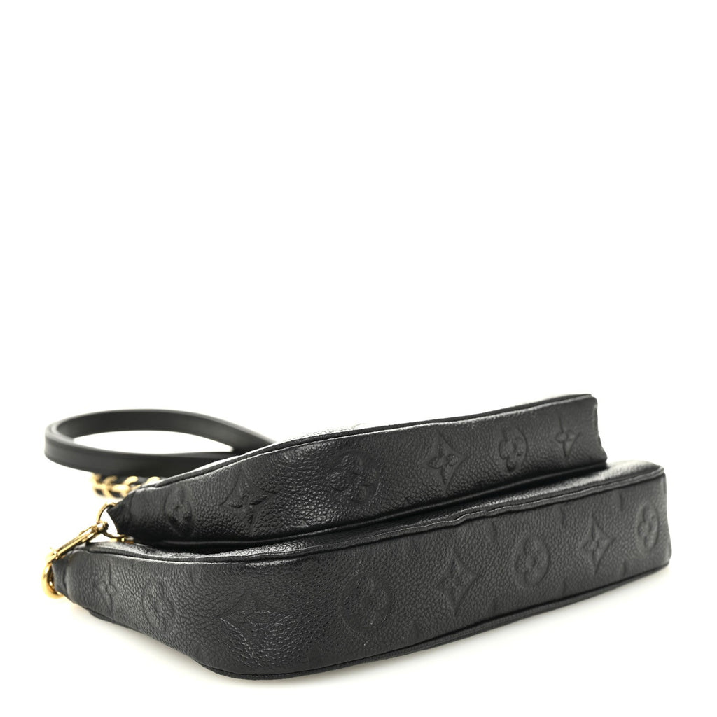 Louis Vuitton Empreinte Monogram Giant Multi Pochette Accessories Black