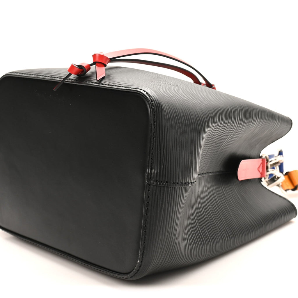 Louis Vuitton Epi Neonoe BB Black Safran