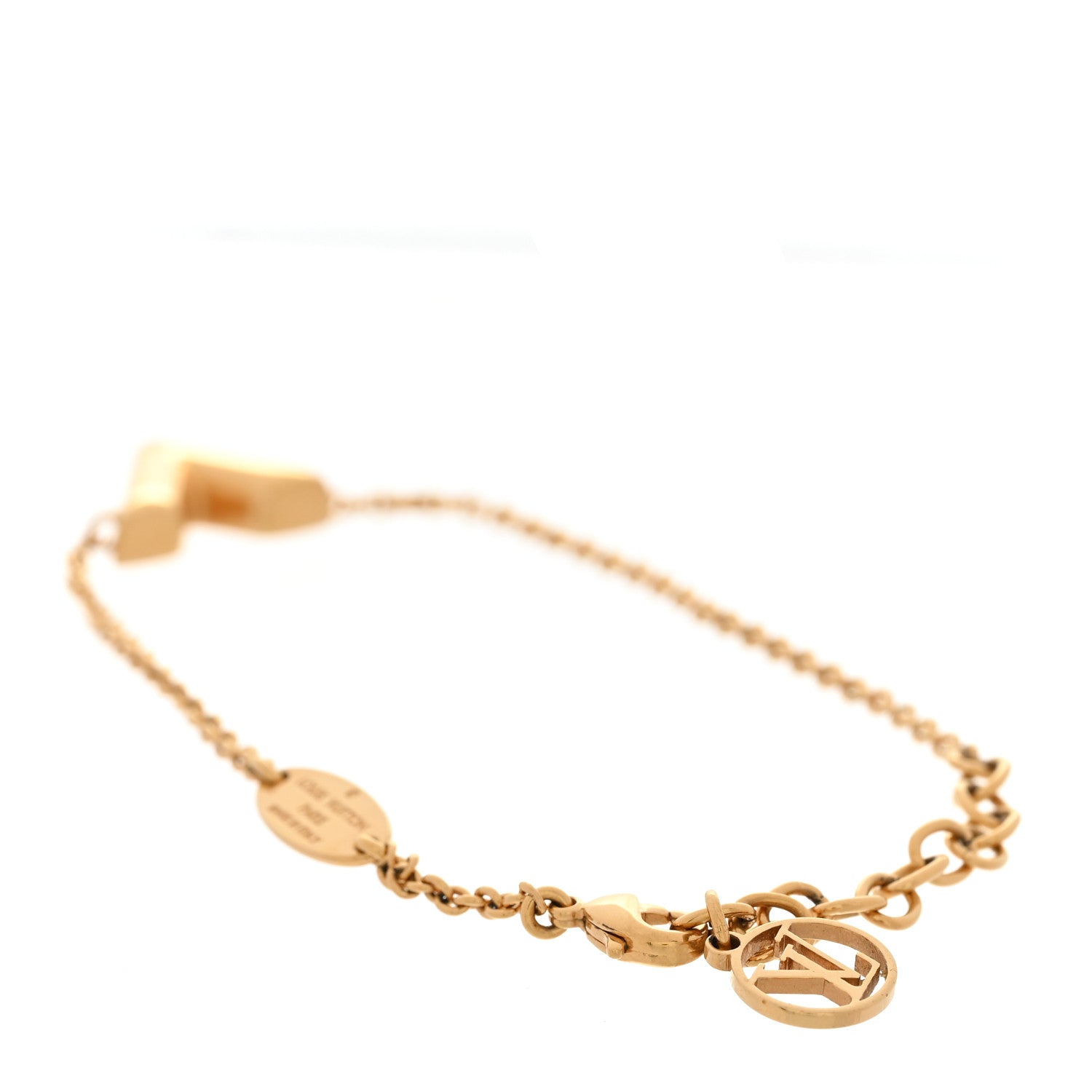 Louis Vuitton Essential V Supple Bracelet Gold