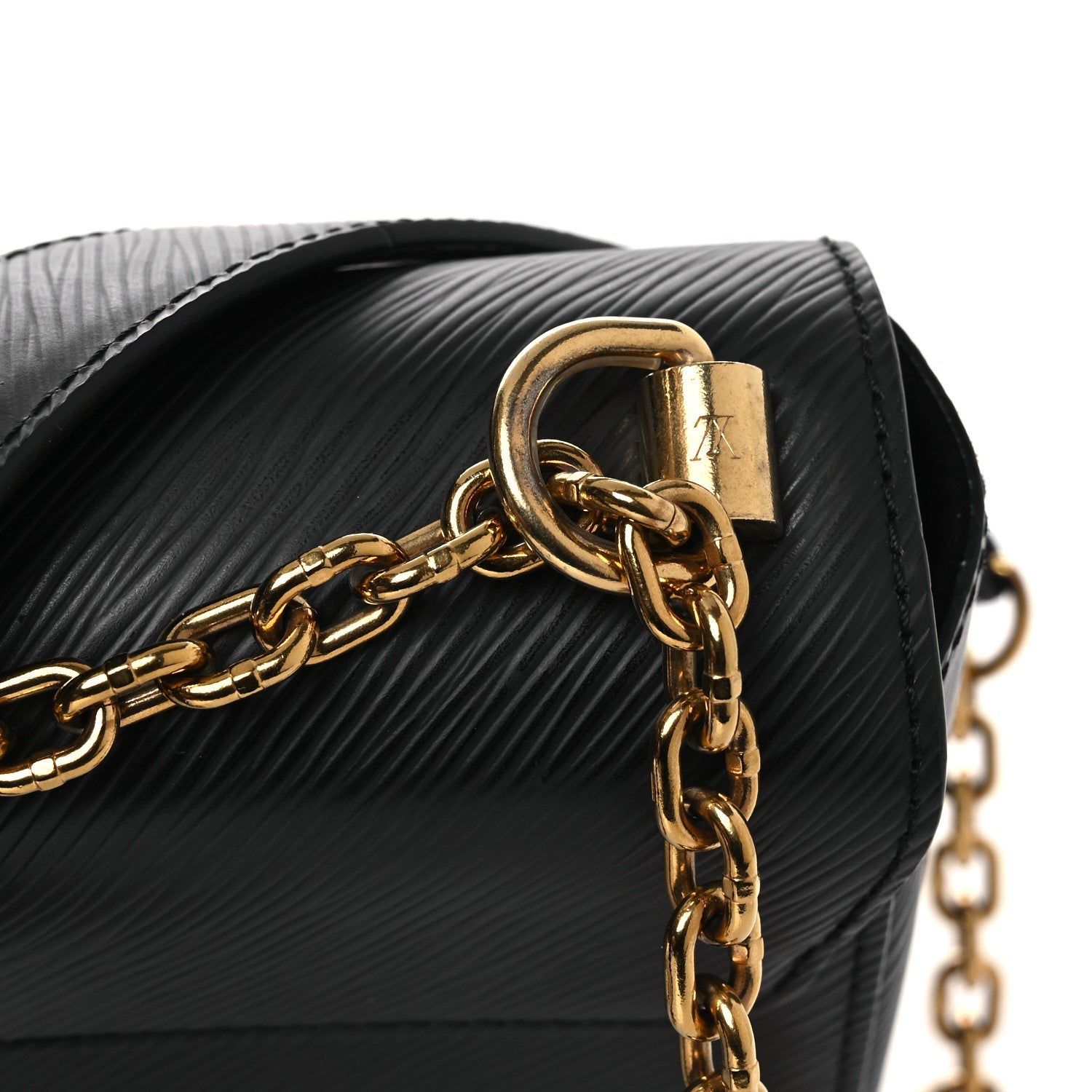Louis Vuitton Epi Twist Shoulder Bag MM Black