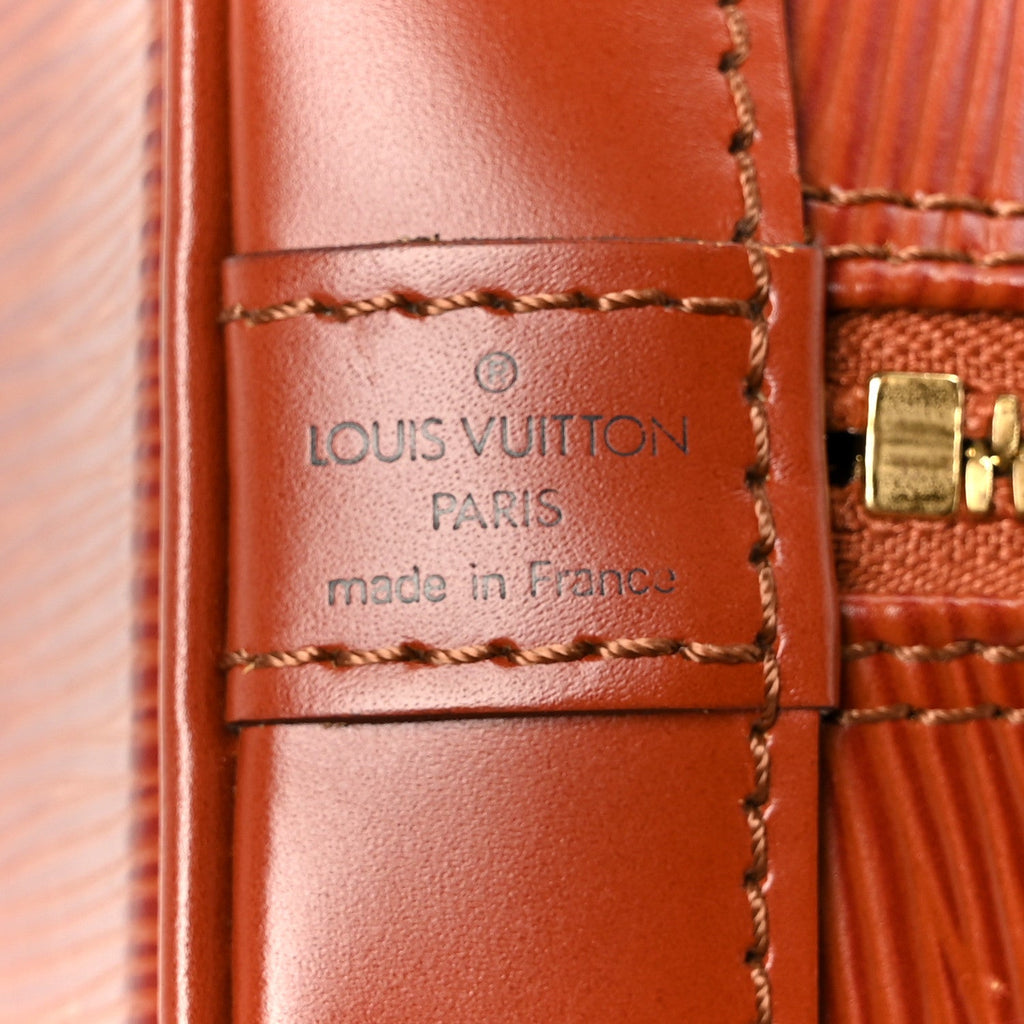 Louis Vuitton Epi Alma PM Kenyan Fawn
