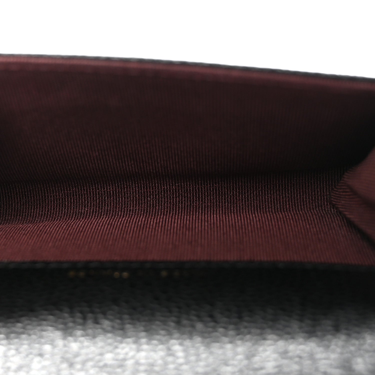 Caviar Quilted Flap Card Holder Wallet Black