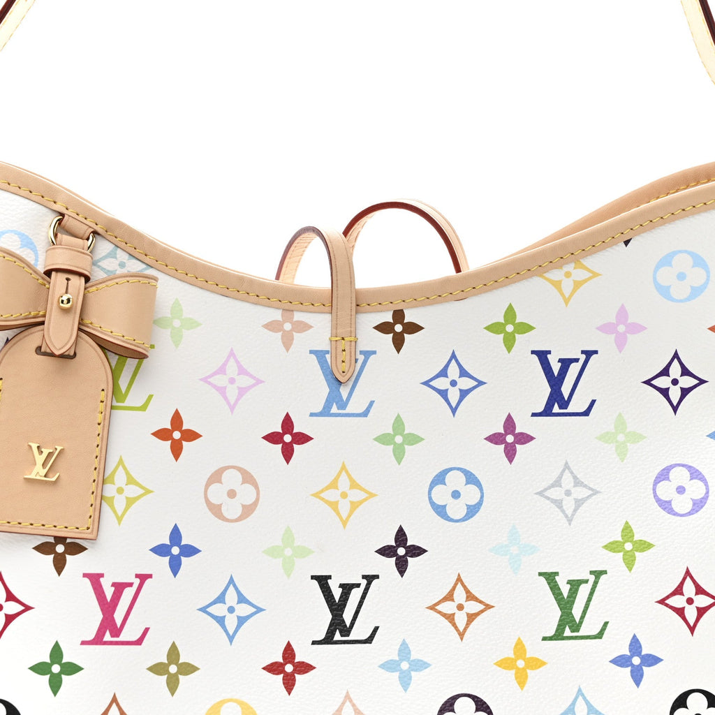 Louis Vuitton LV X TM Monogram Multicolor CarryAll PM White
