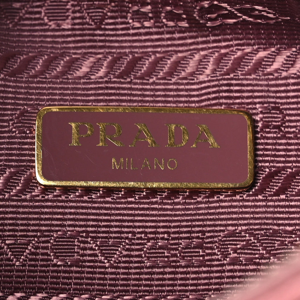 Prada Saffiano Lux Re-Edition 2005 Shoulder Bag Petalo