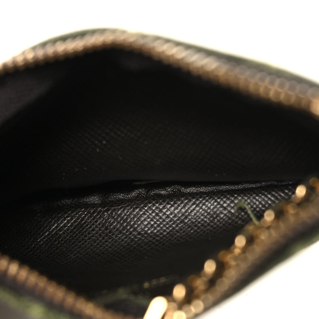 Louis Vuitton Mini Monogram Key Pouch Kaki