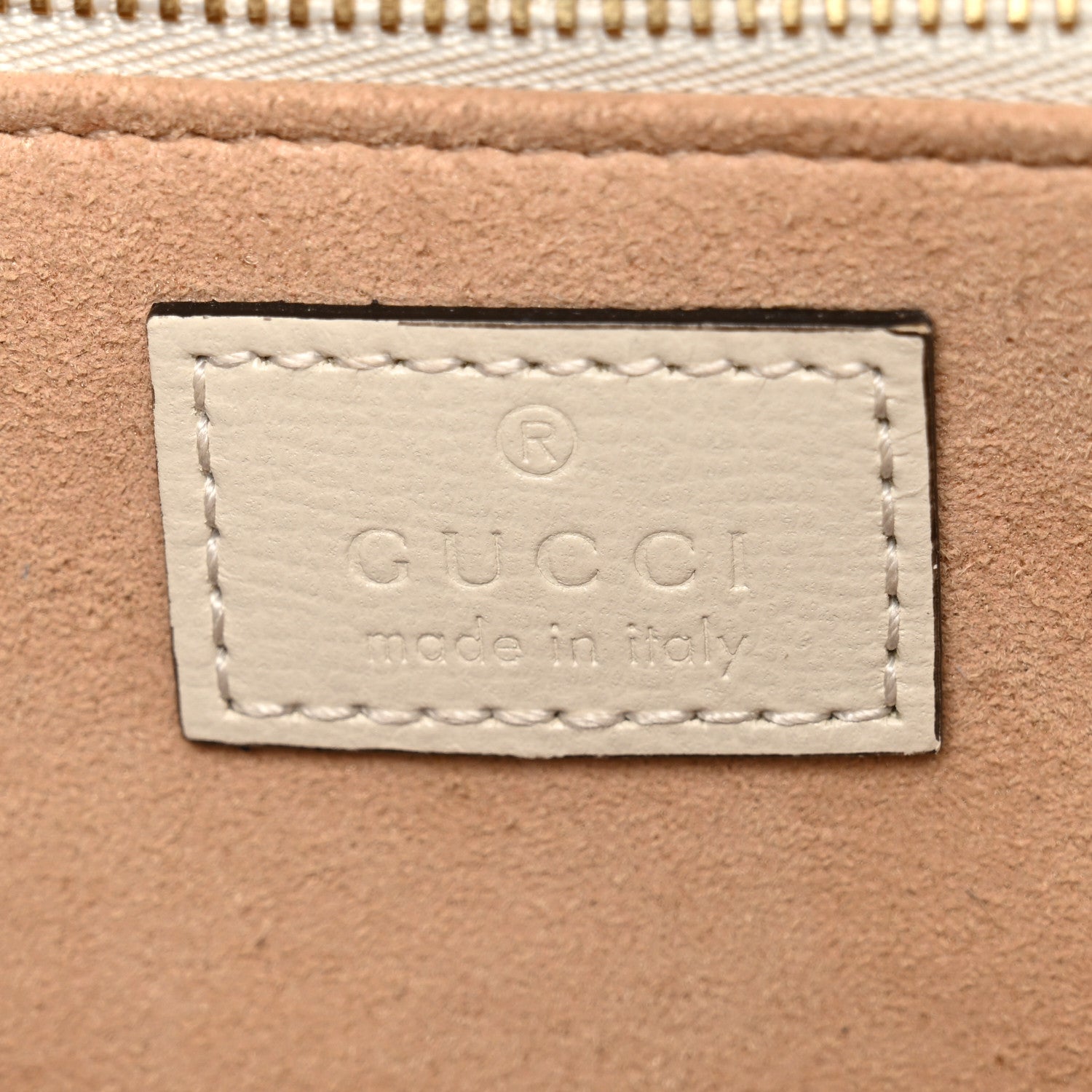 Gucci Azalea Calfskin Horsebit 1955 Shoulder Bag Mystic White