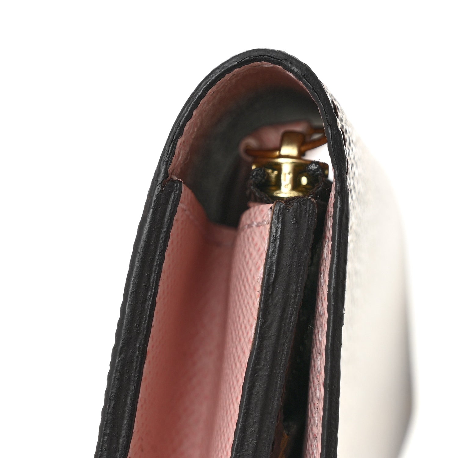 Louis Vuitton Monogram Emilie Wallet Rose Ballerine