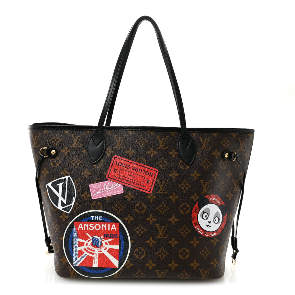 Louis Vuitton Monogram My LV World Tour Neverfull MM