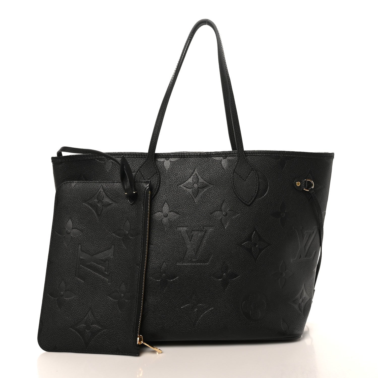 Louis Vuitton Empreinte Monogram Giant Neverfull MM Black