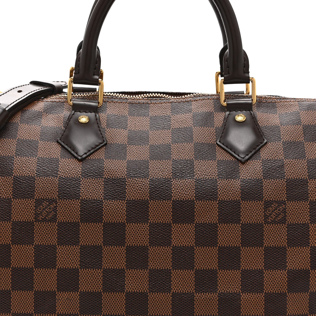 Louis Vuitton Damier Ebene Speedy Bandouliere 35