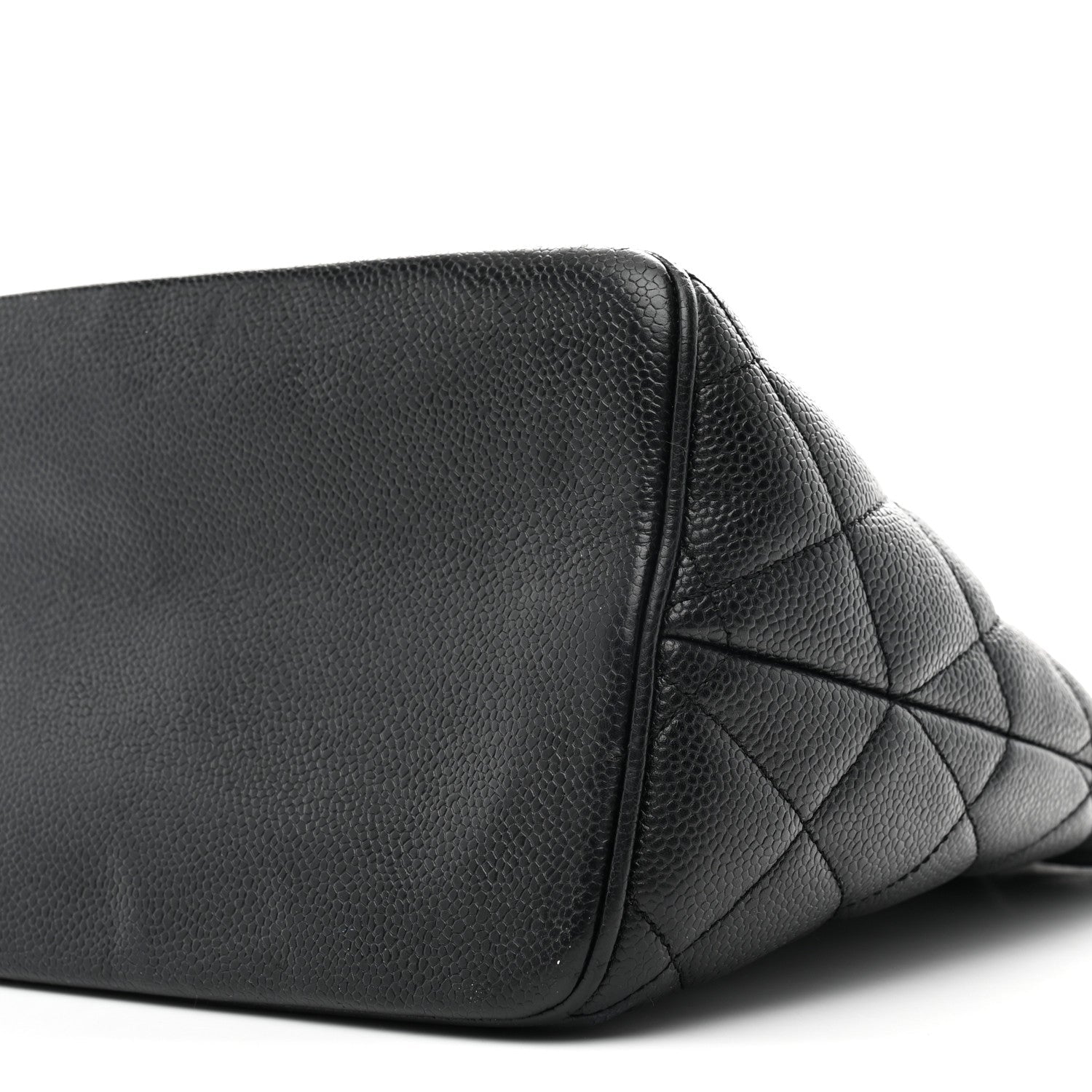 Chanel Caviar Quilted Medallion Tote Black