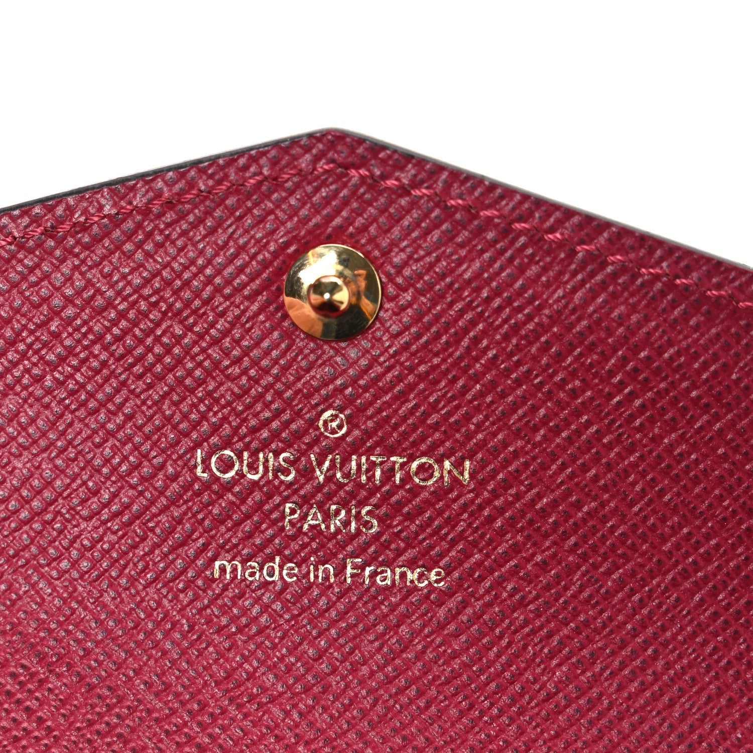Louis Vuitton Monogram Sarah Multicartes Fuchsia