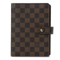 Louis Vuitton Damier Ebene Medium Ring Agenda Cover