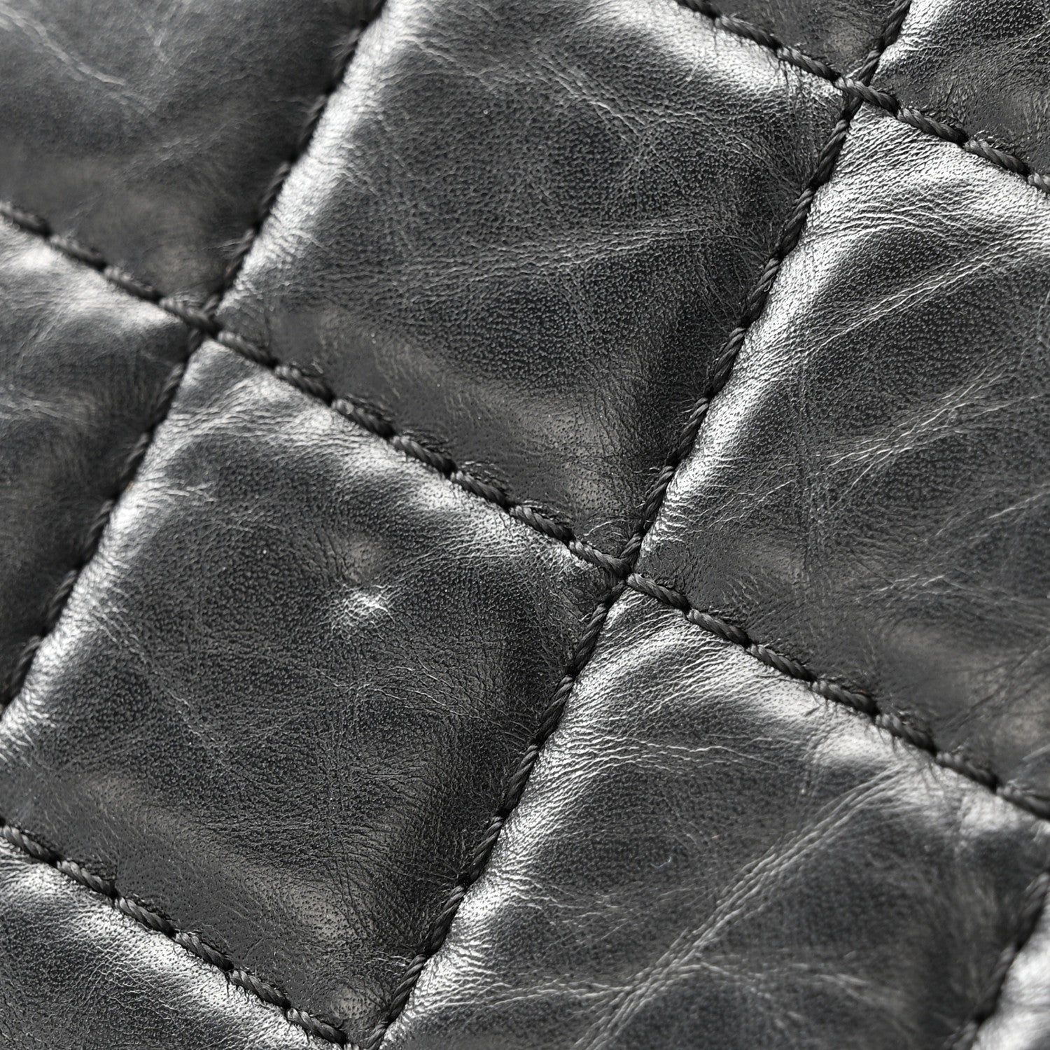 Chanel Aged Calfskin Quilted 2.55 Reissue 226 Flap Black