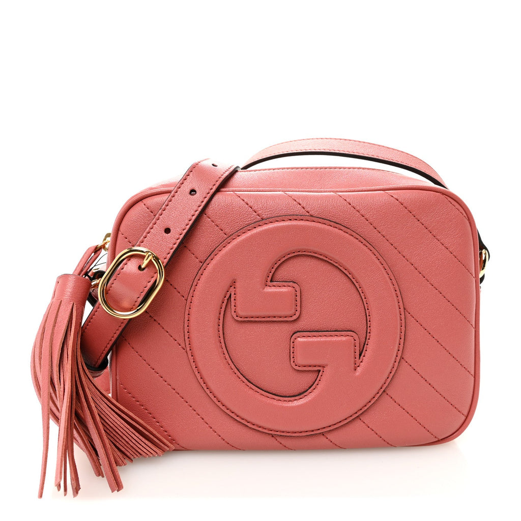 Gucci Sakai Be Green Calfskin Diagonal Stitched Small Blondie Shoulder Bag Gorgeus Grace
