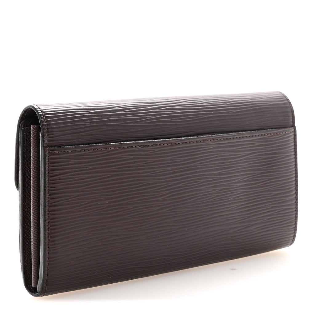 Louis Vuitton Epi Sarah Wallet NM Cassis