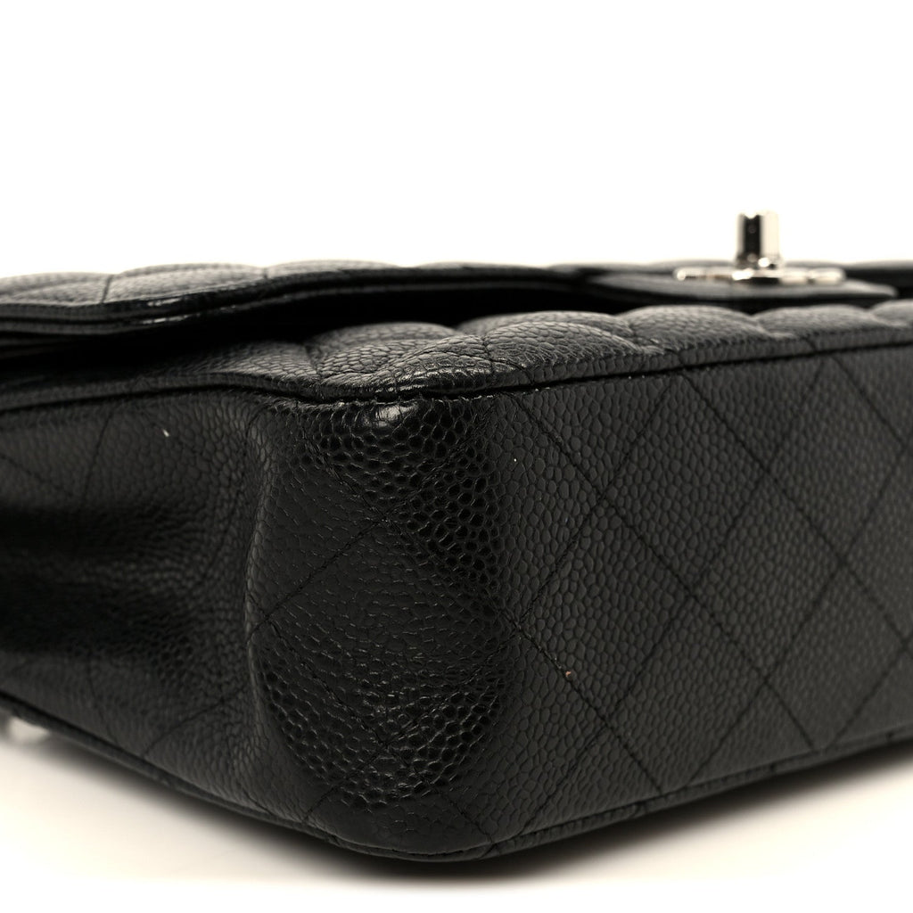 Chanel Caviar Quilted Medium Double Flap Black