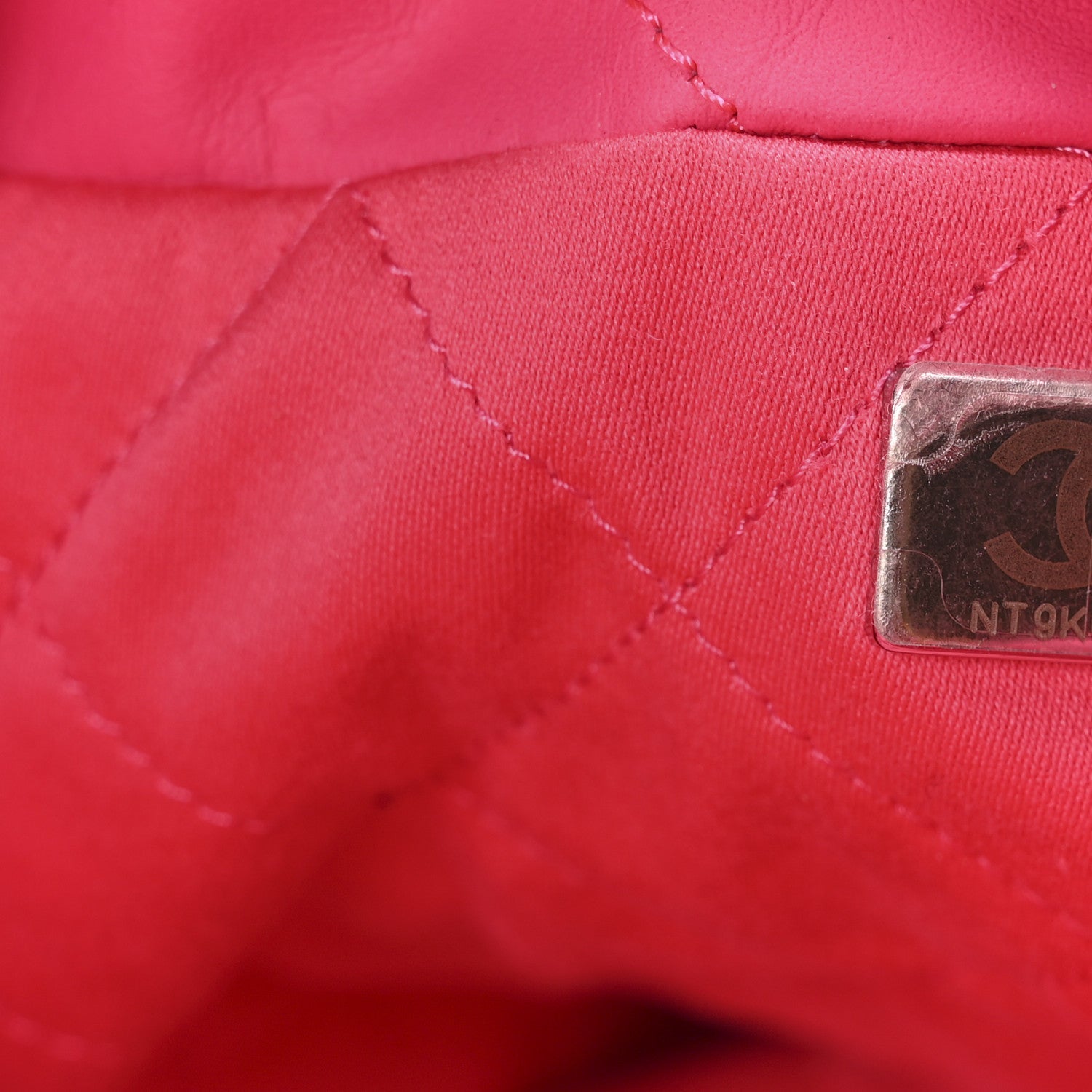 Chanel Matte Calfskin Quilted Monochrome Small Chanel 22 Fuchsia
