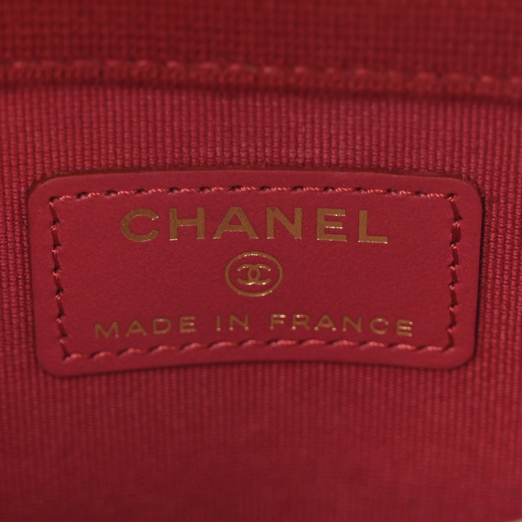 Chanel Jersey Quilted Micro Mini Flap Black
