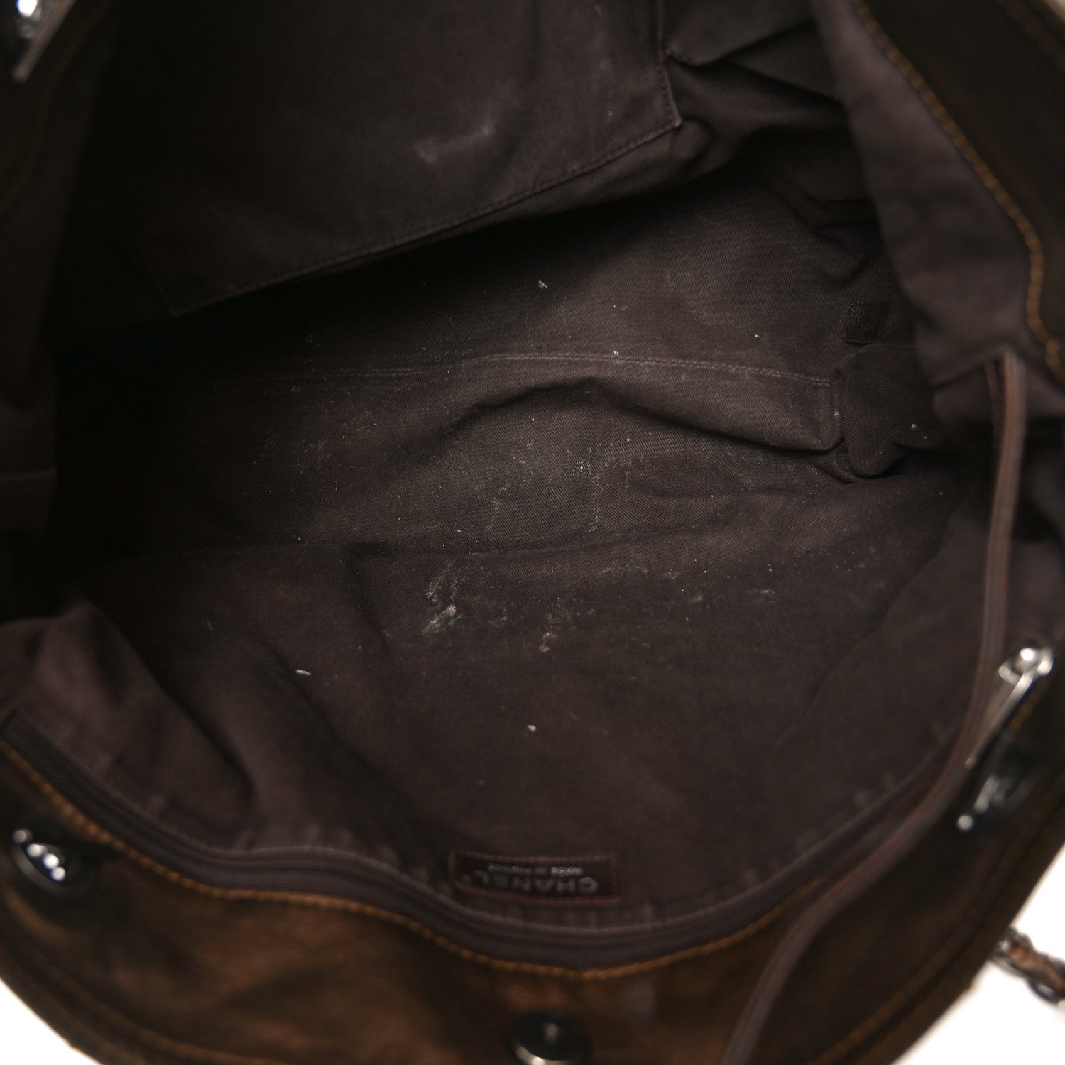 Chanel Metallic Aged Calfskin Large Shopping In Moscow Tote Bronze