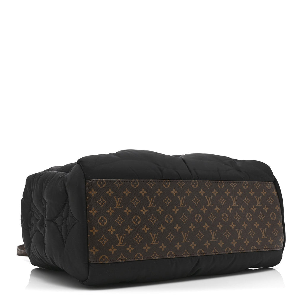 Louis Vuitton Econyl Monogram Pillow Giant Onthego MM Black