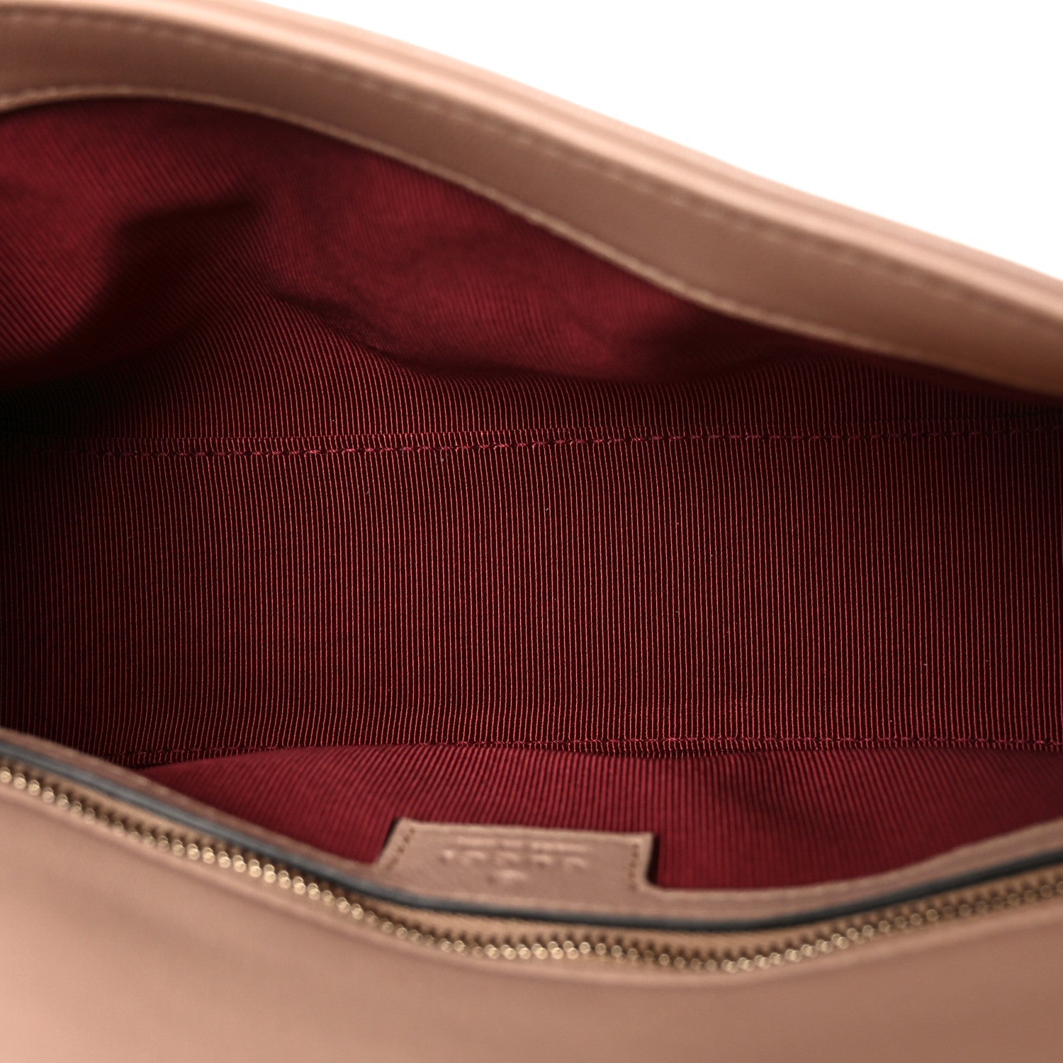 Gucci Lambskin Matelasse Medium GG Marmont Shoulder Bag Pink Beige