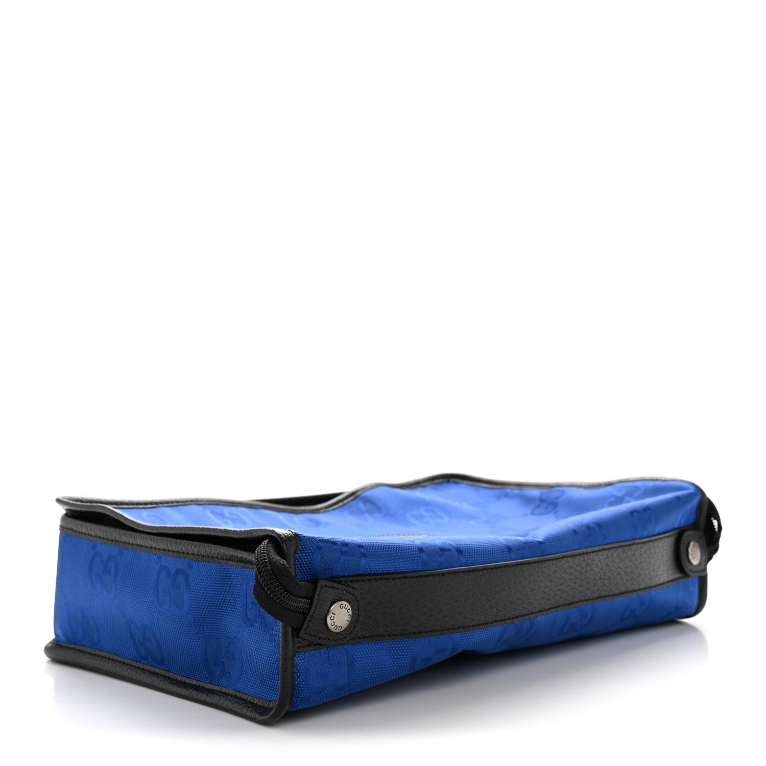 Gucci Econyl Nylon Monogram Off The Grid Packing Cube Orient Blue New Plaster