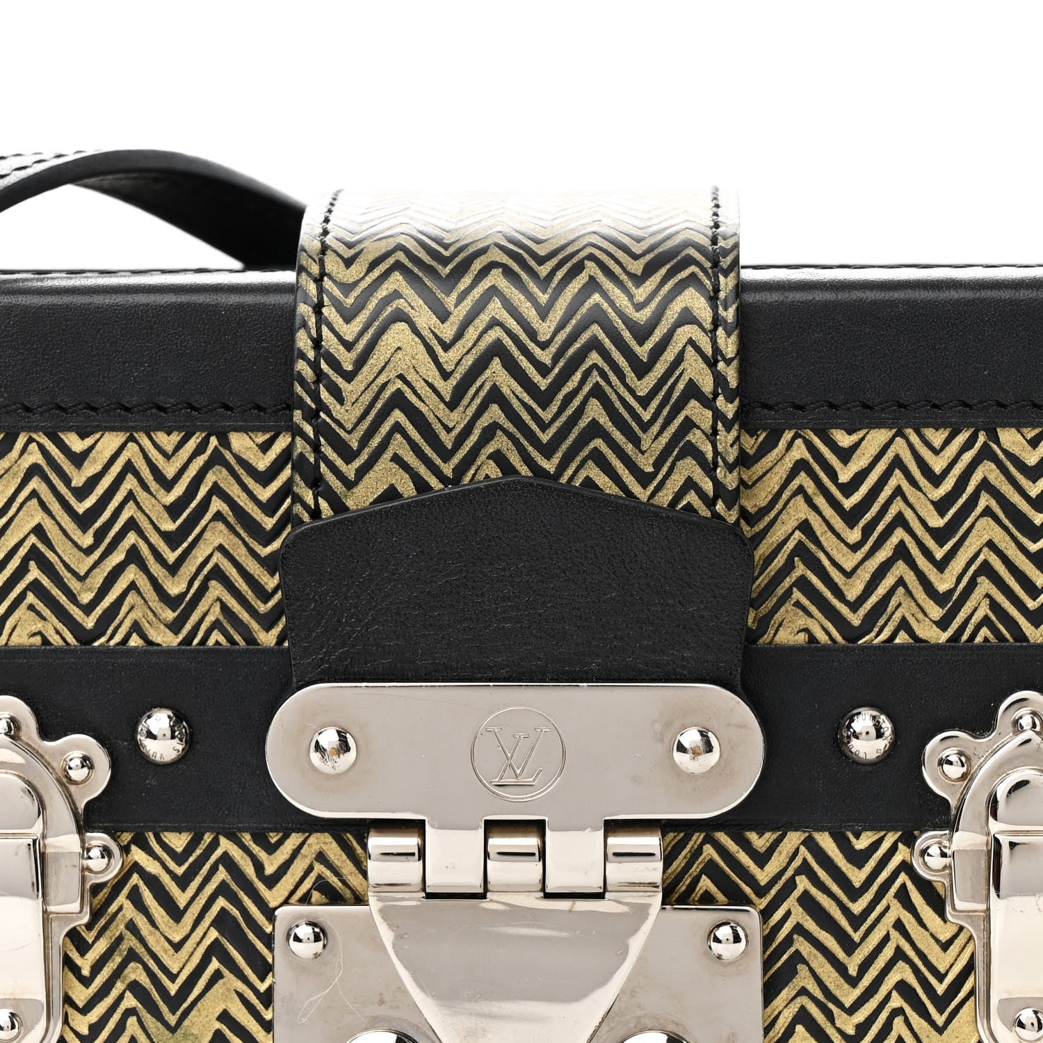 Louis Vuitton Epi Chevron Printed Petite Malle
