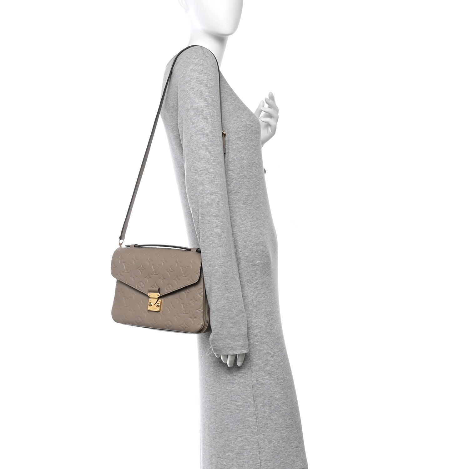 Louis Vuitton Empreinte Pochette Metis  Tourterelle