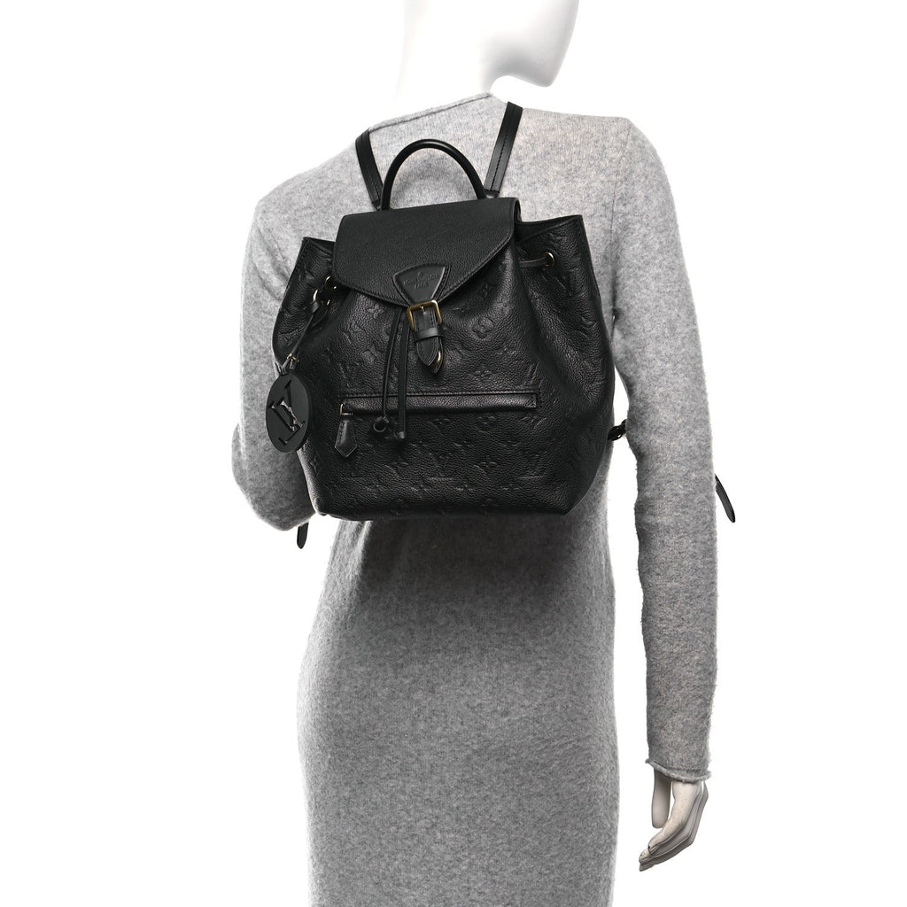 Louis Vuitton Empreinte Montsouris NM Backpack Black