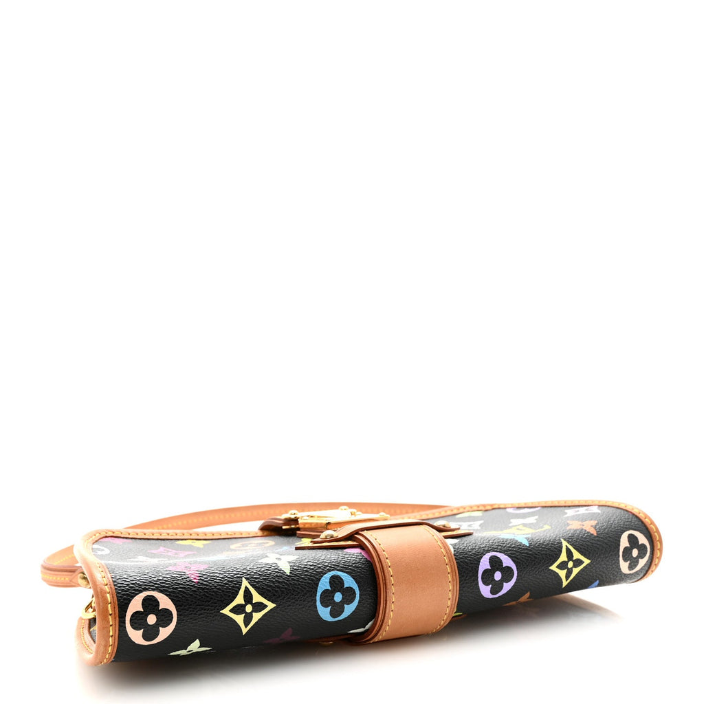 Louis Vuitton Monogram Multicolor Shirley Black