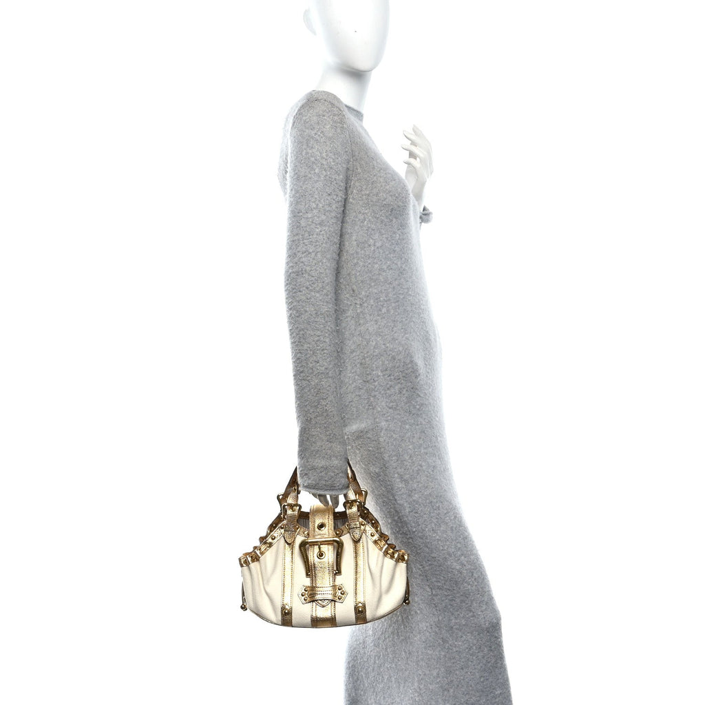 Louis Vuitton Antigua Theda GM Ecru Gold