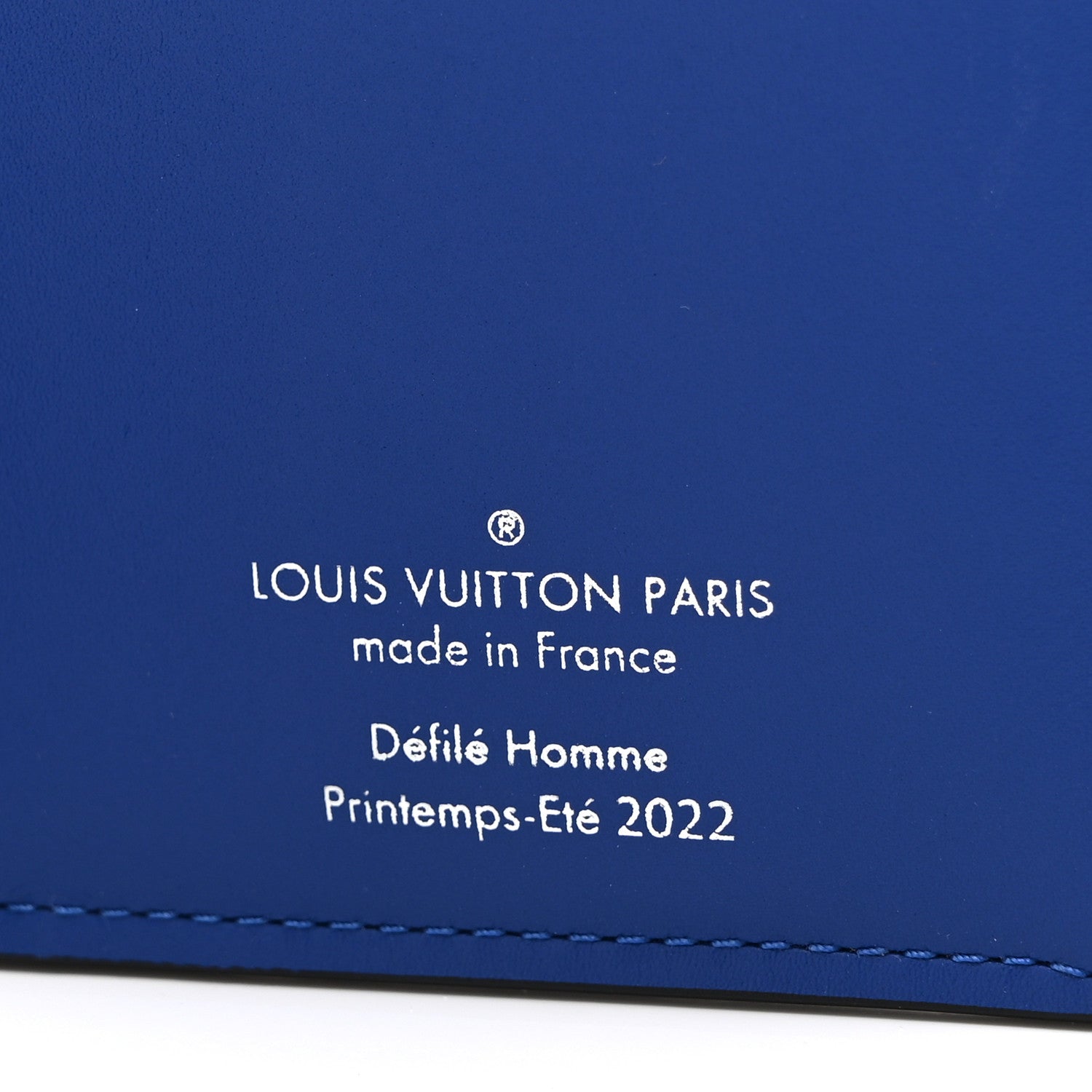 Louis Vuitton Taurillon Illusion Brazza Wallet Bleu Vert