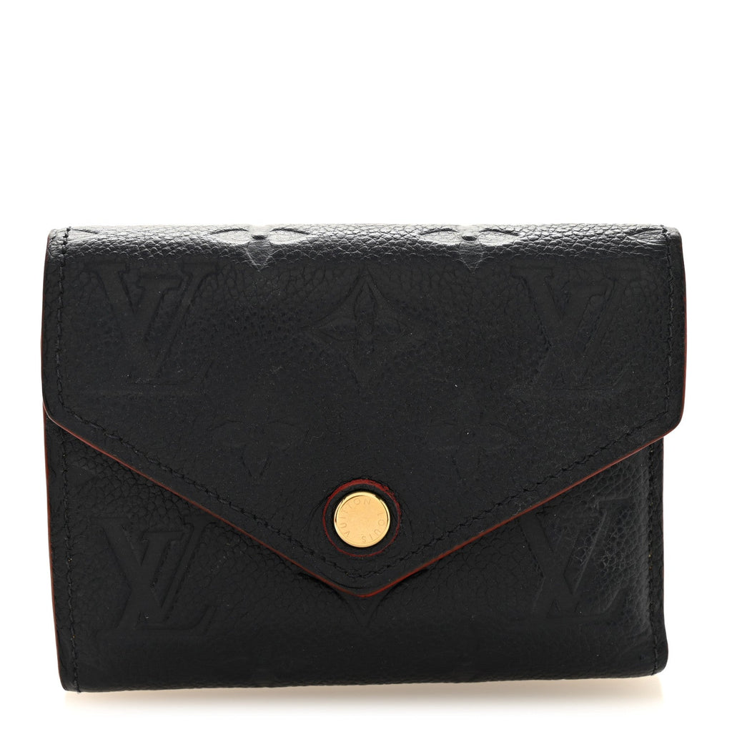 Louis Vuitton Empreinte Victorine Wallet Marine Rouge