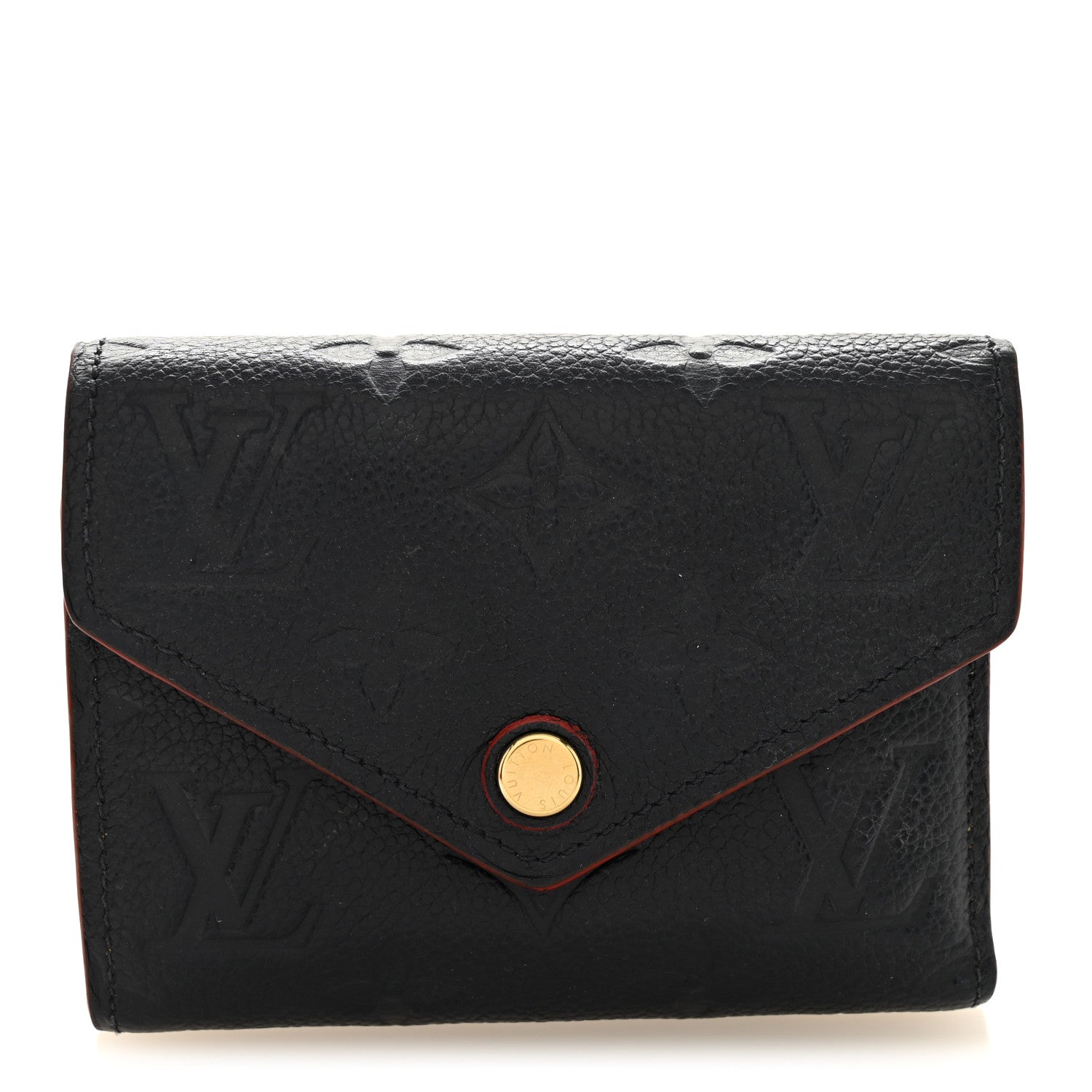 Louis Vuitton Empreinte Victorine Wallet Marine Rouge