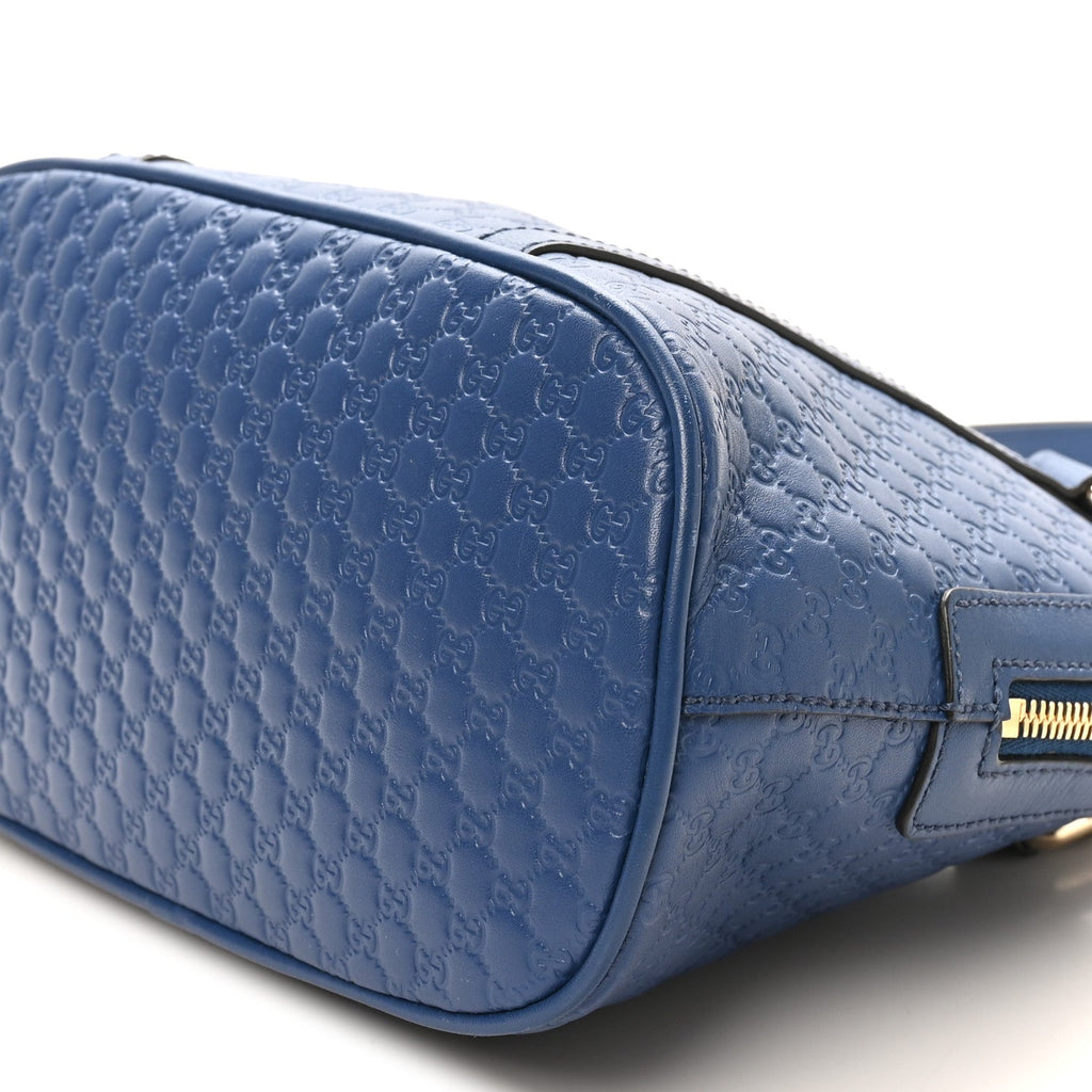 Gucci Soft Microguccissima Mini Dome Bag Blue