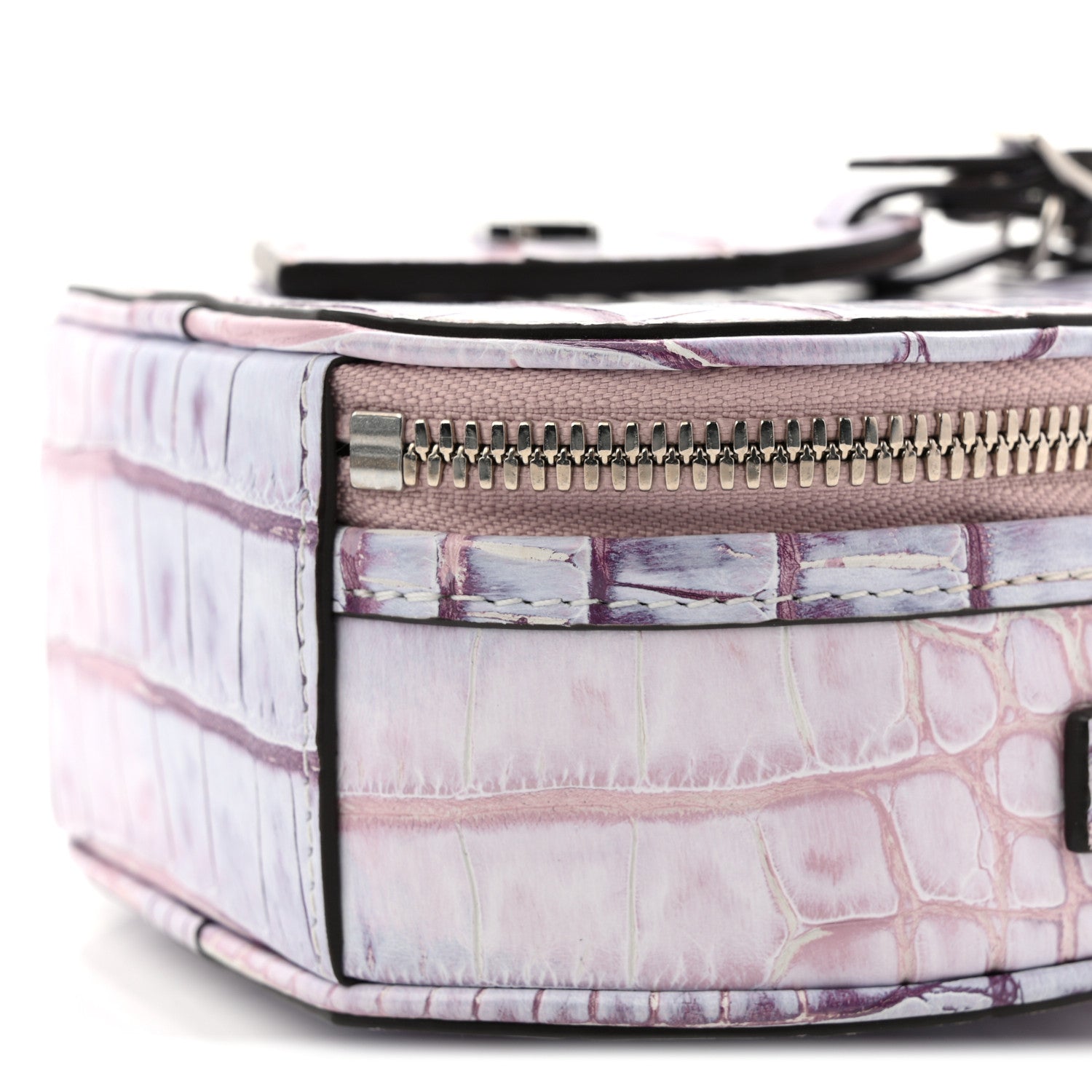 Louis Vuitton Crocodile Mini Boite Chapeau Light Purple