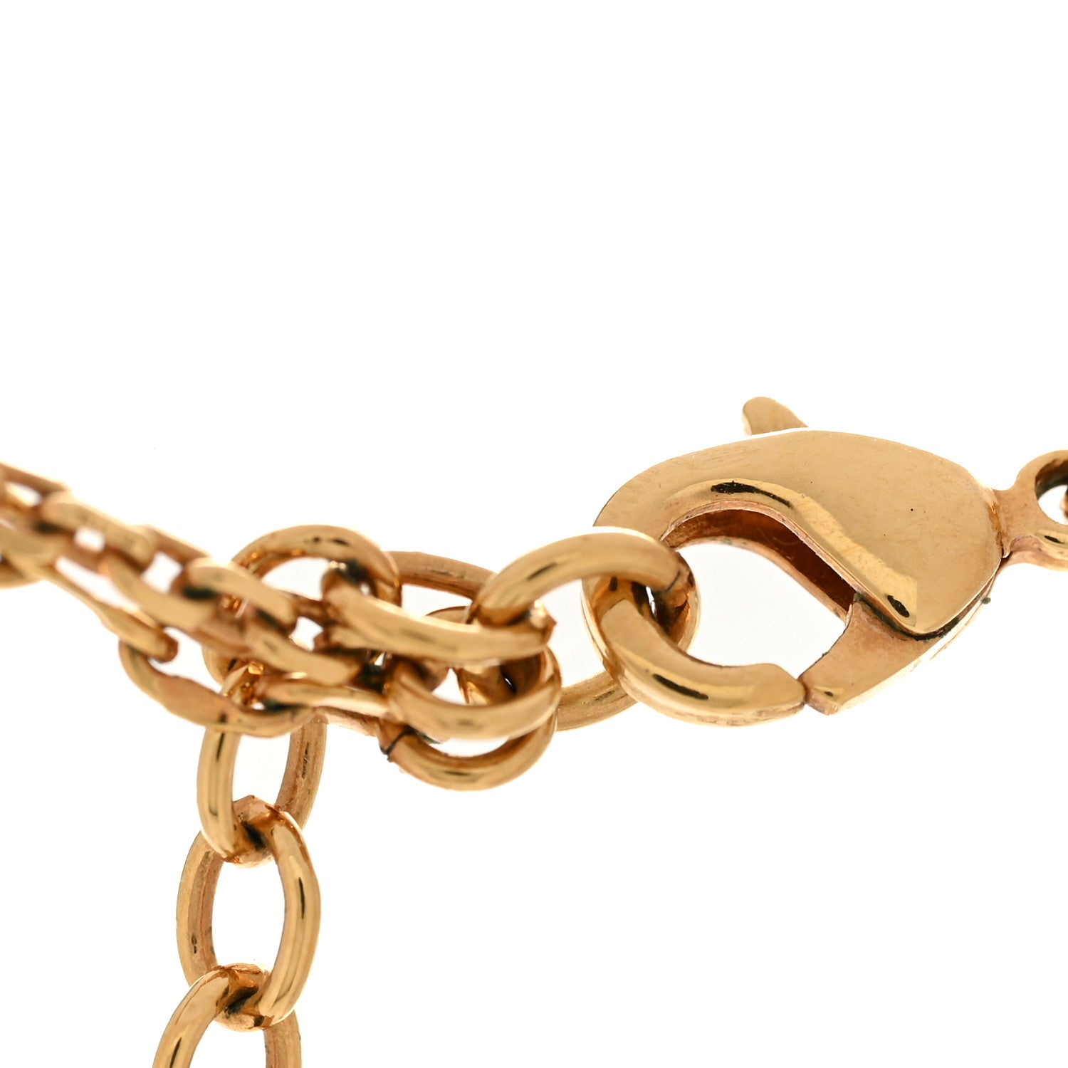 Louis Vuitton Metal Crystal Blooming Supple Necklace